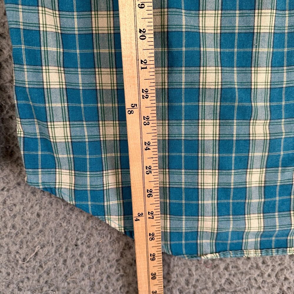 Arbor Collective Shirt Mens Medium Multi Color Plaid Button Up Long Sleeve - Picture 10 of 13